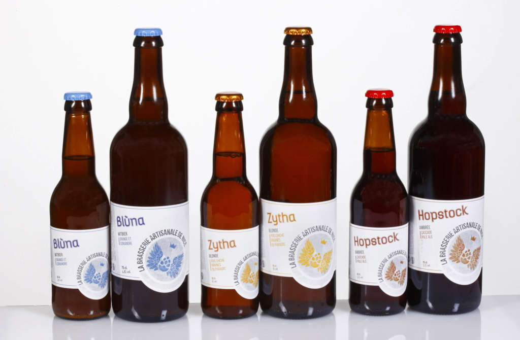 Gamme de bière, brasserie artisanale de Nice